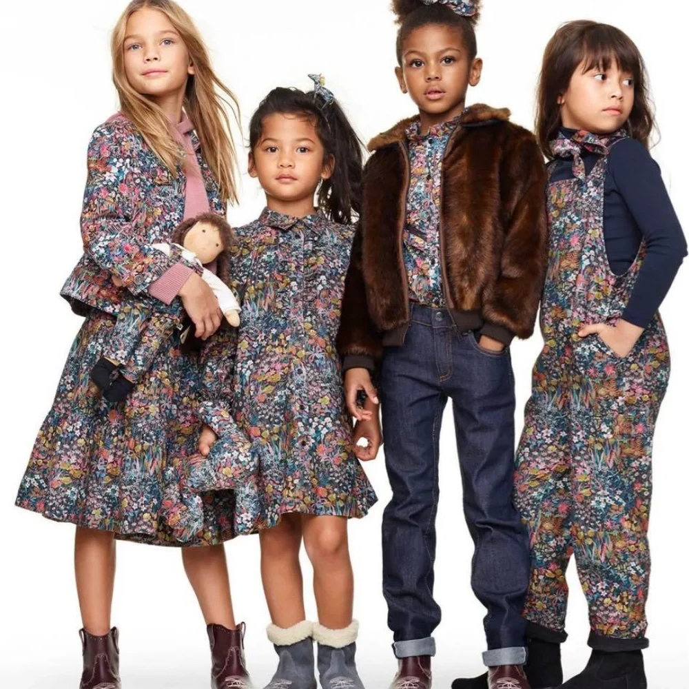 Bonpoint floral jumper 4A - Picture 5 of 5